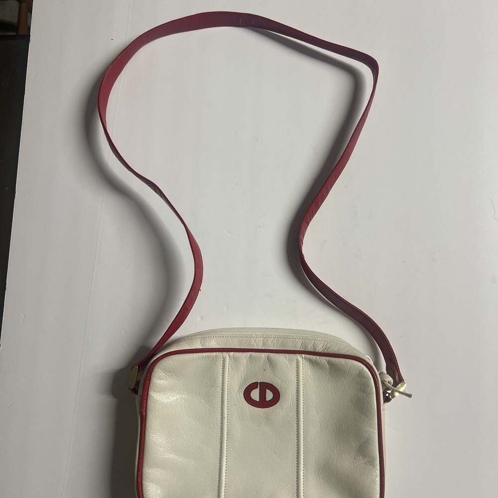 Christian Dior Diorissimo Burgundy Trotter Saddle Pouch Bag